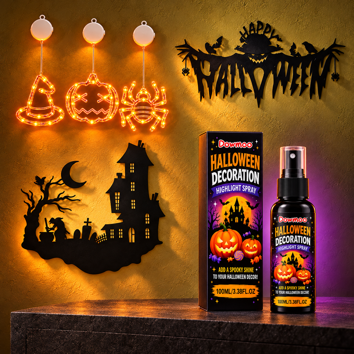 Complete Halloween Decor Set — all included products